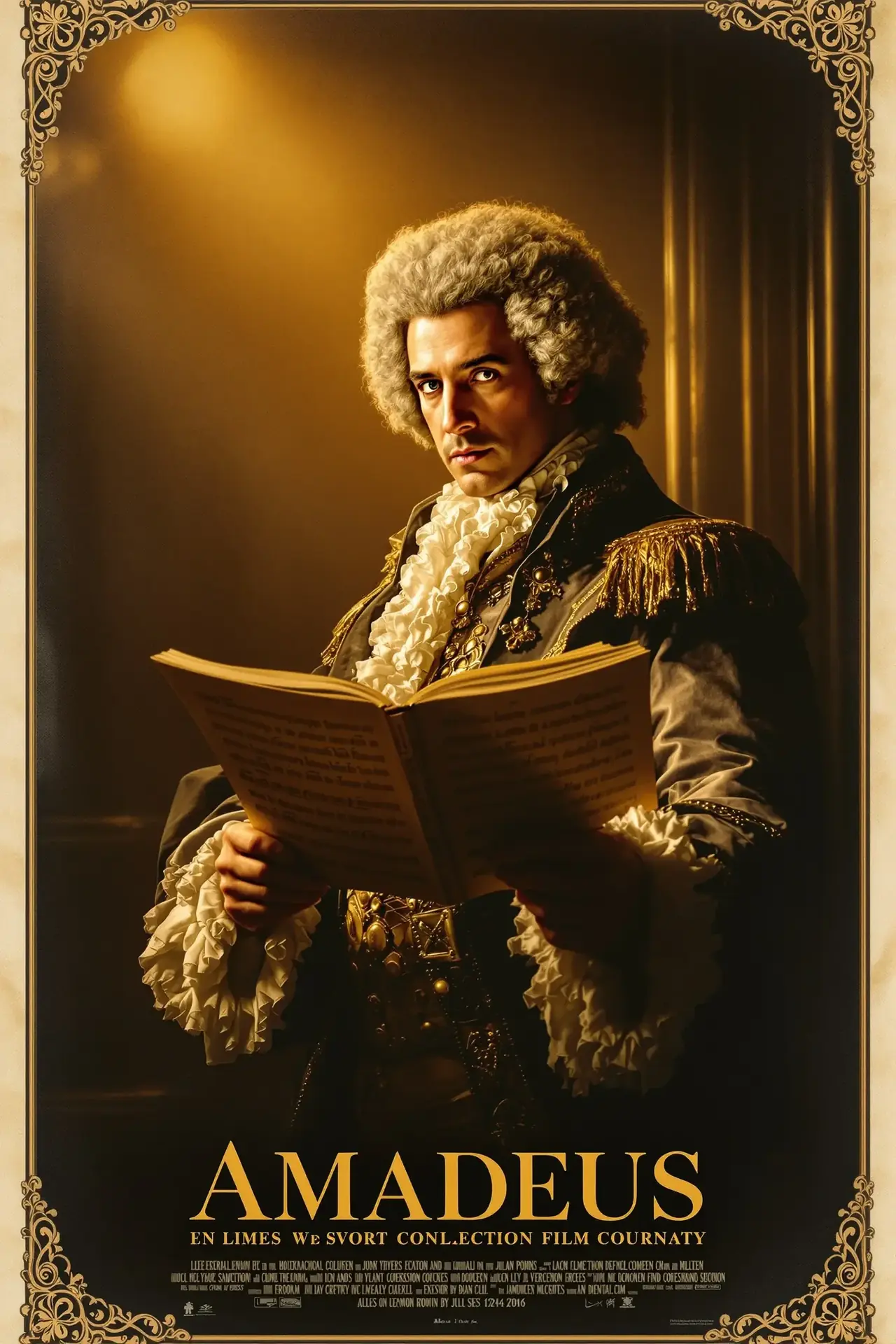 莫扎特传 (1984) - 矿桥影视 莫扎特传 - Amadeus 矿桥影视经典影片海报