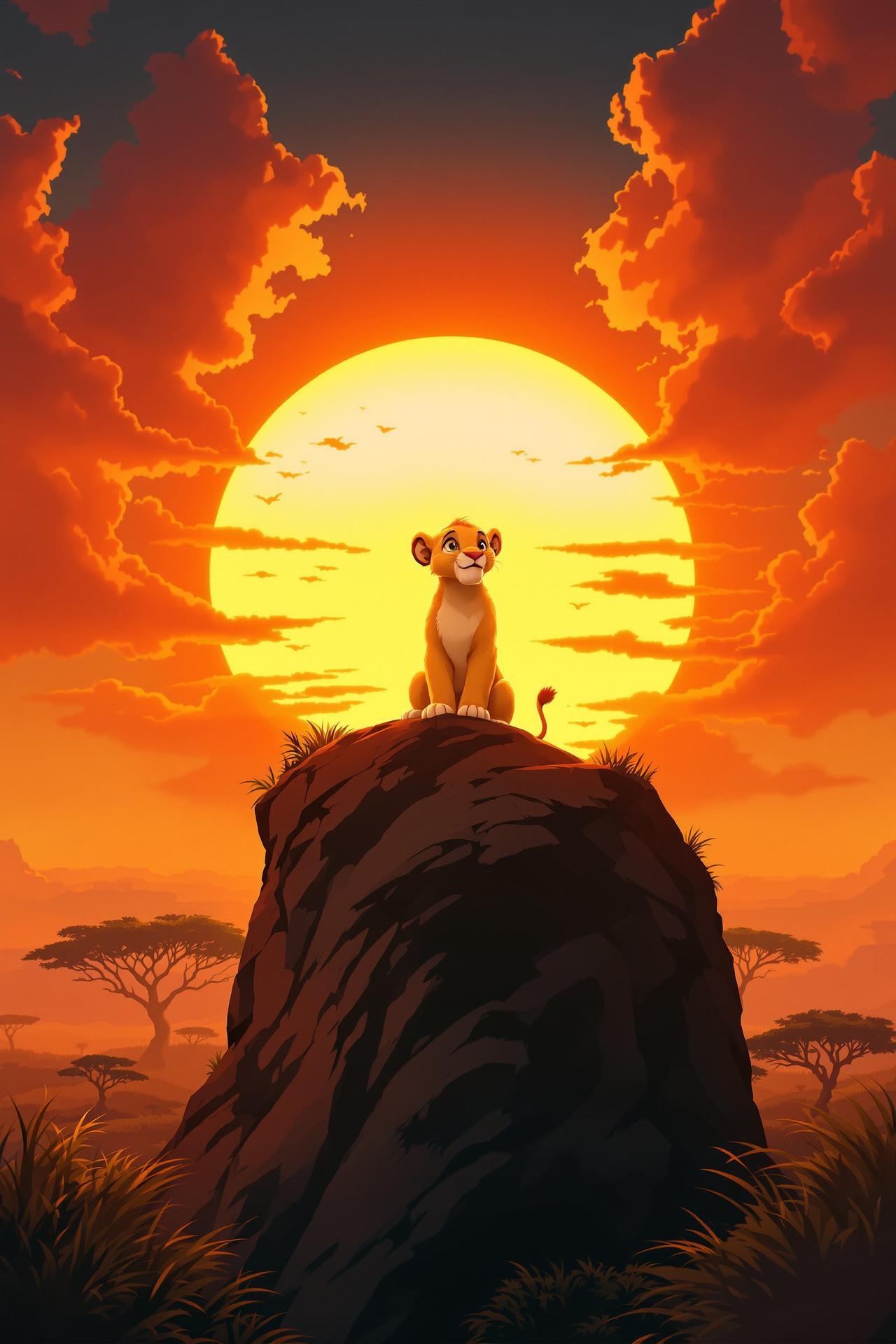 狮子王 - The Lion King 矿桥影视经典影片海报
